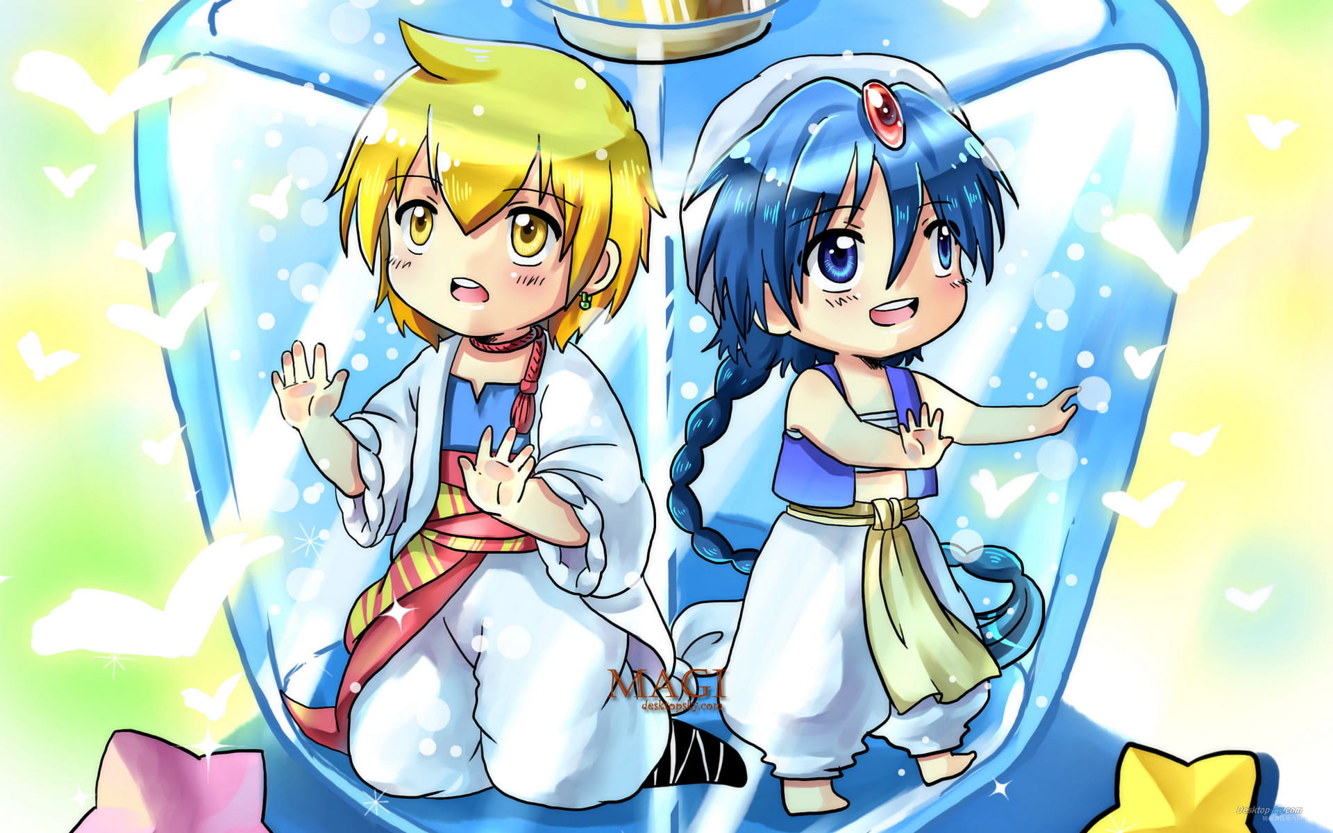 魔笛MAGI 精美桌面壁纸奇幻来袭