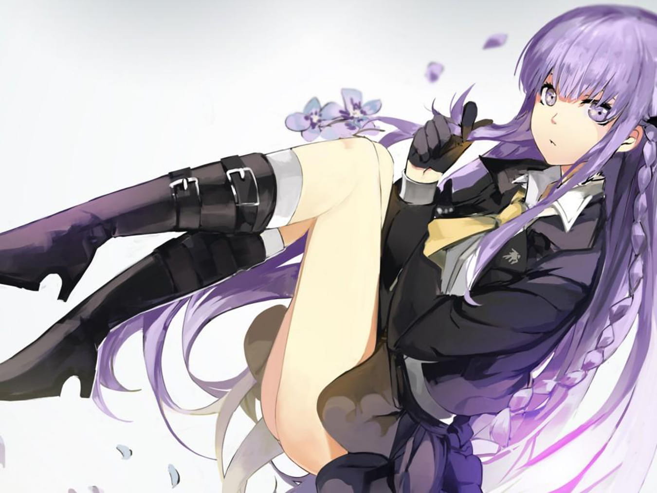 看我高冷否 冰美人雾切响子桌面壁纸