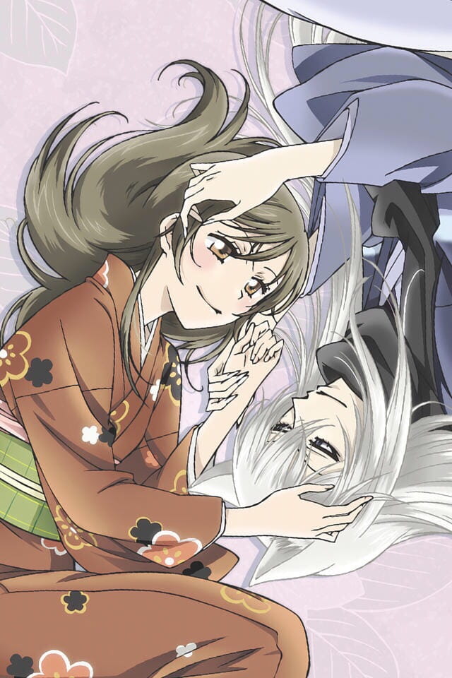 银发妖狐巴卫 元气少女缘结神 手机壁纸