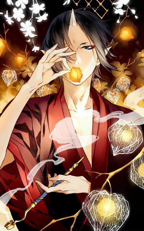 鬼灯的冷彻 同人画集手机壁纸