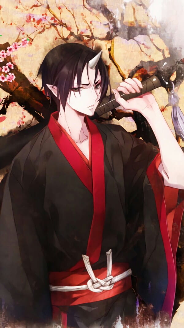 鬼灯的冷彻 同人画集手机壁纸