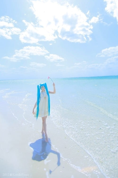 日本旅拍coser 在水中梦幻的深海少女