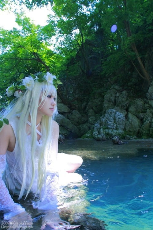 日本旅拍coser 在水中梦幻的深海少女