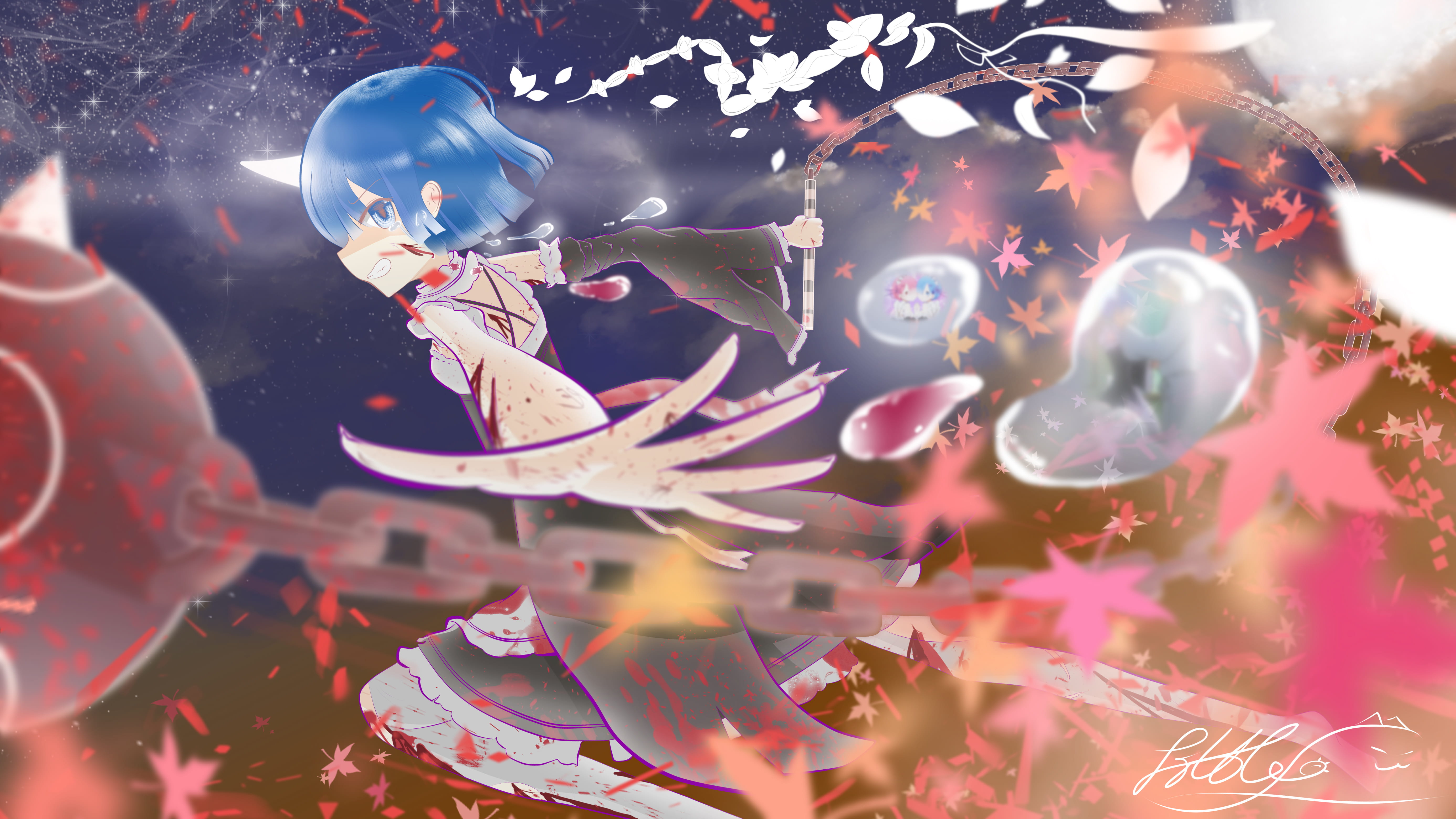 2016.08.23一周动漫壁纸精选第一期 雷姆(1)