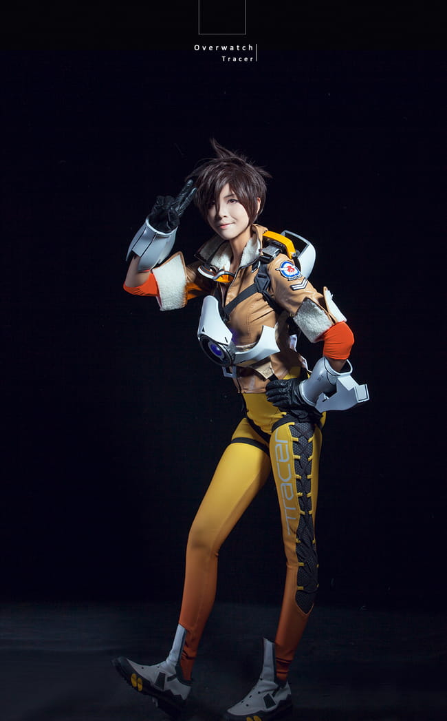 【授权】守望先锋 猎空cos