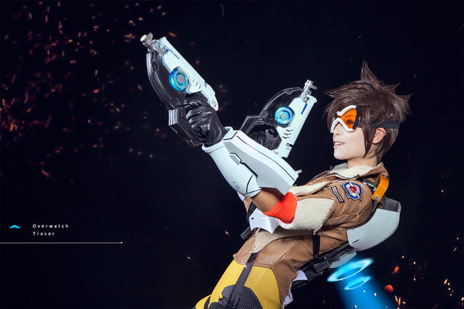 【授权】守望先锋 猎空cos