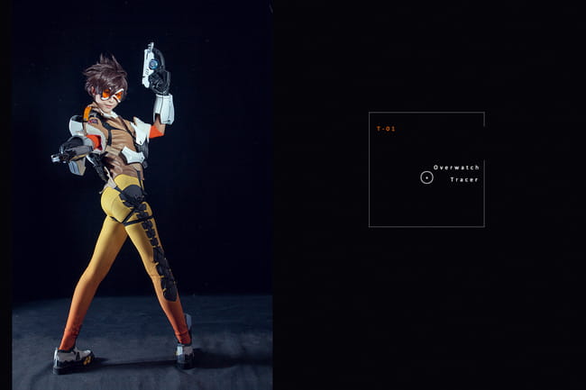 【授权】守望先锋 猎空cos