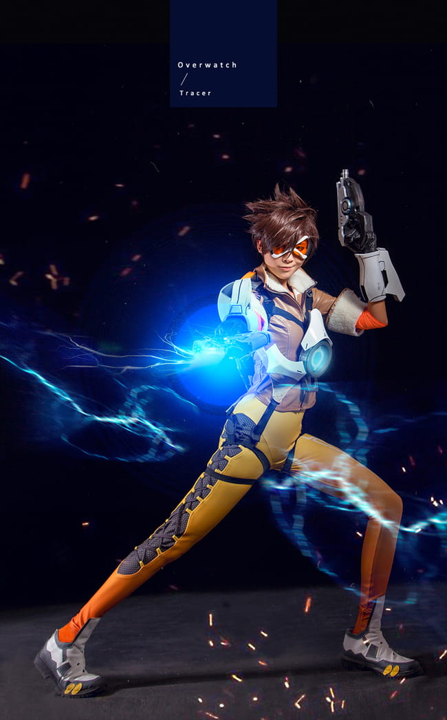 【授权】守望先锋 猎空cos