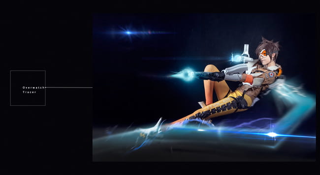 【授权】守望先锋 猎空cos