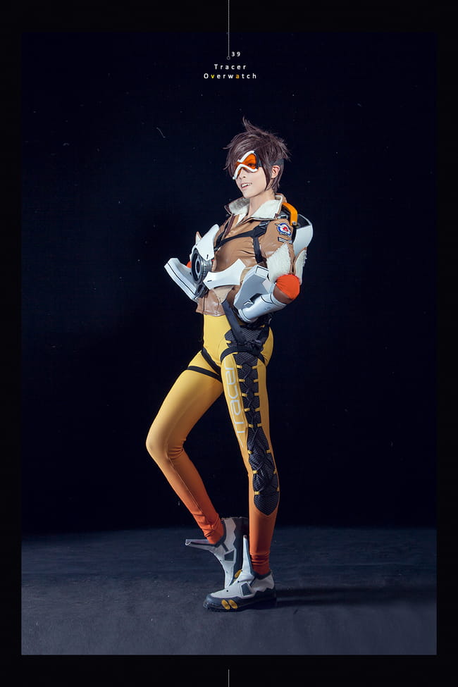 【授权】守望先锋 猎空cos