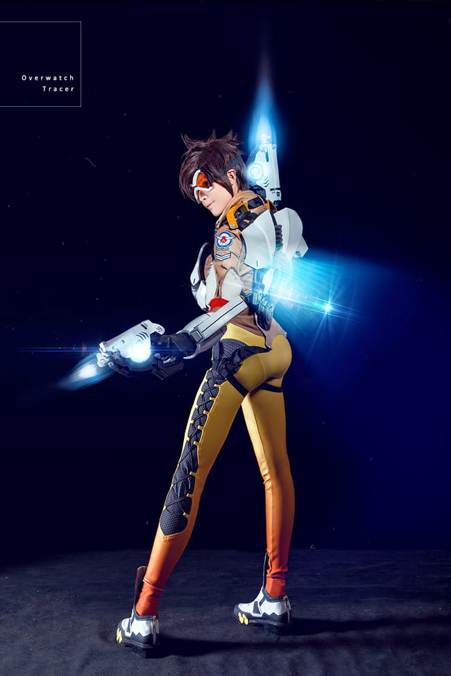 【授权】守望先锋 猎空cos