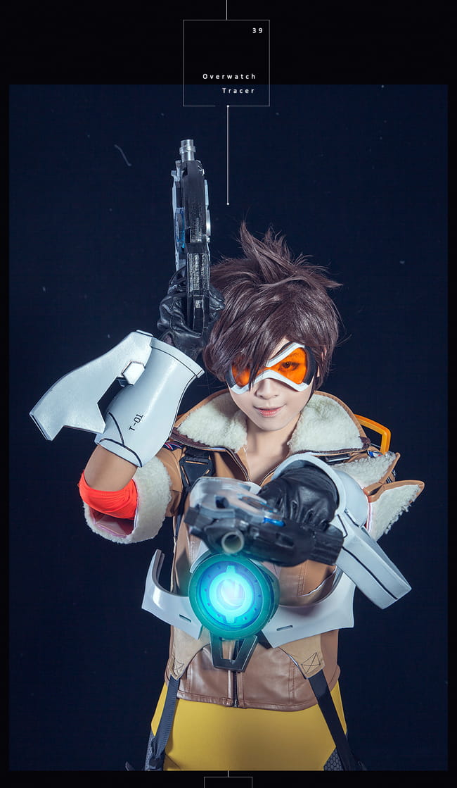 【授权】守望先锋 猎空cos