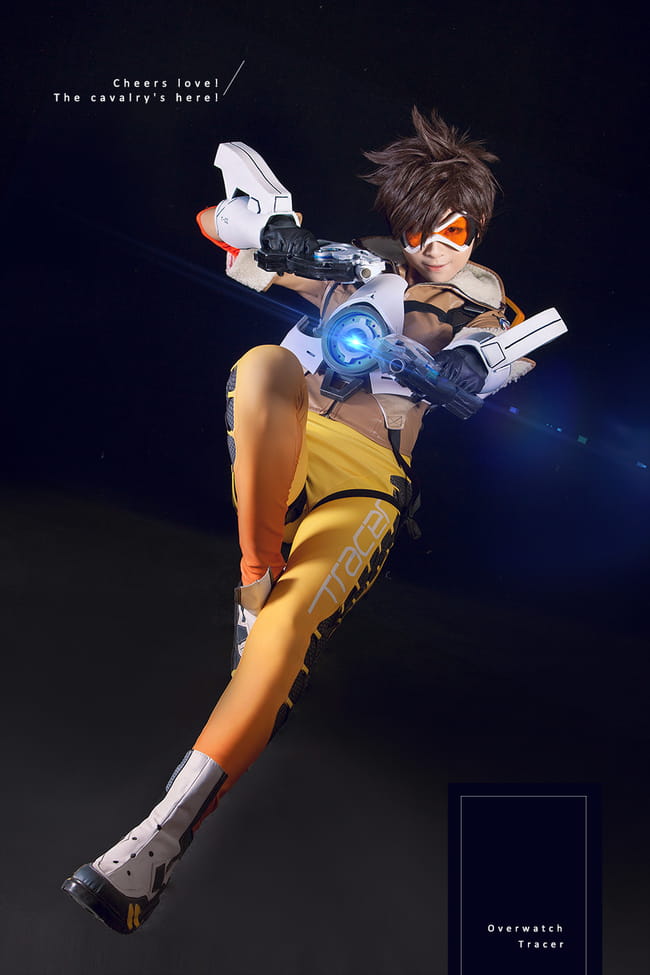 【授权】守望先锋 猎空cos