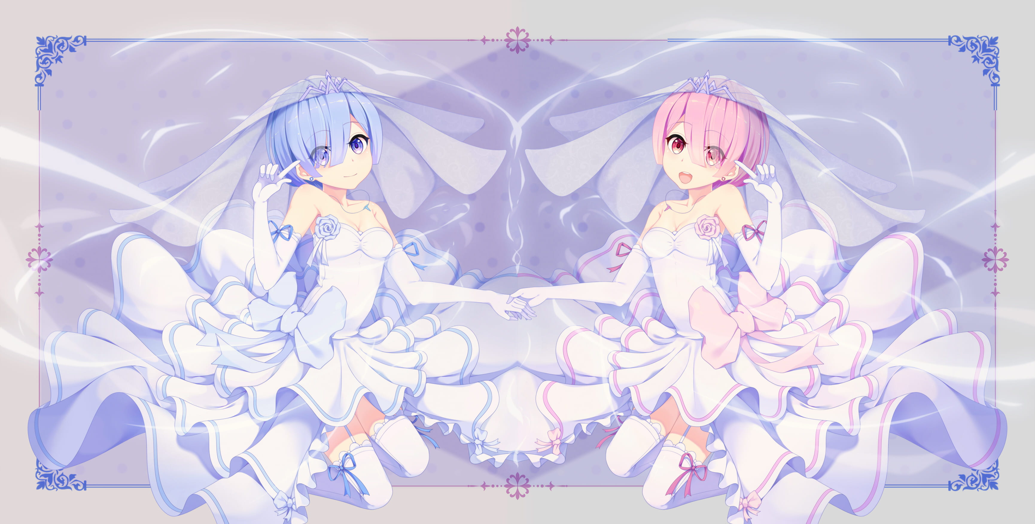 Re：从零开始的异世界生活 拉姆蕾姆桌面壁纸