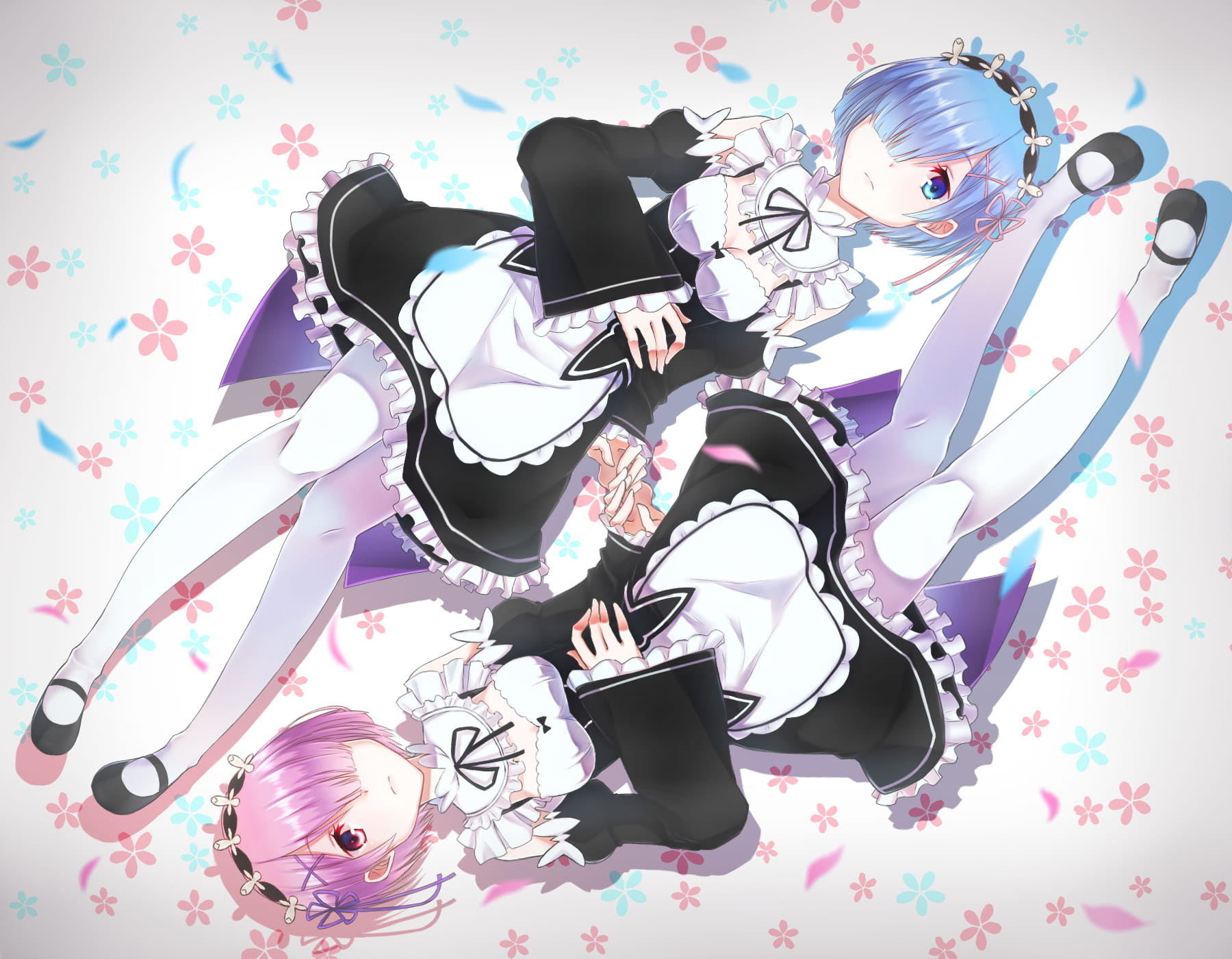 Re：从零开始的异世界生活 拉姆蕾姆桌面壁纸