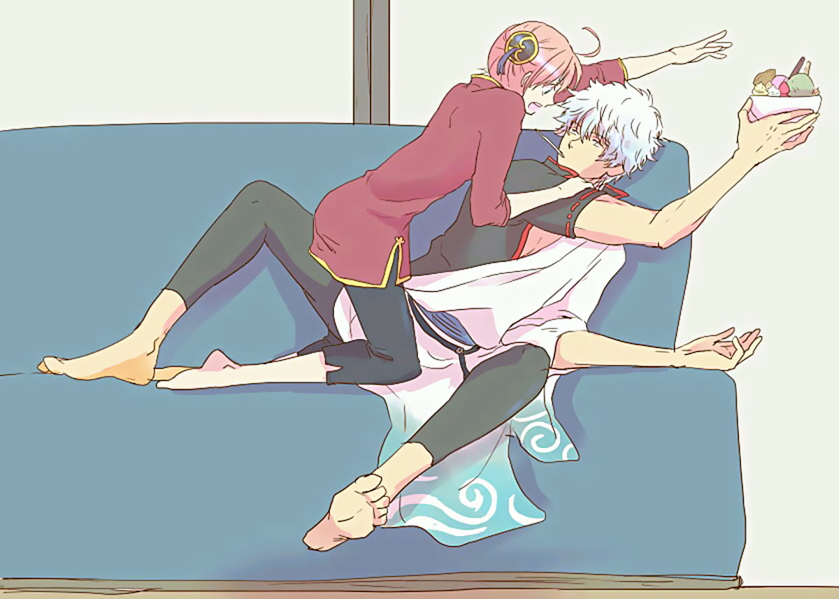 不正经的银魂壁纸 真的很不正经