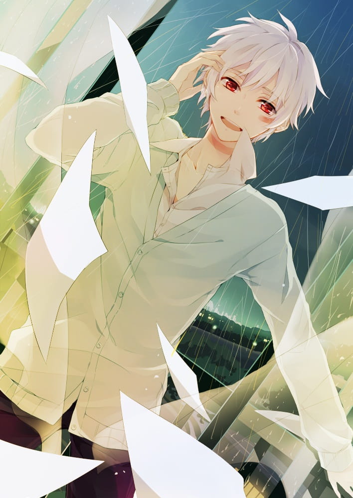 未来都市No.6 动漫手机壁纸  紫苑X老鼠