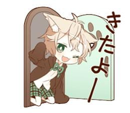 Q版猫耳正太 NEKOMIMI-MiA日系表情包