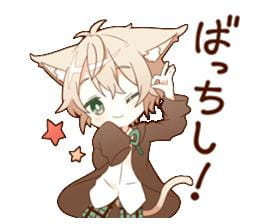 Q版猫耳正太 NEKOMIMI-MiA日系表情包