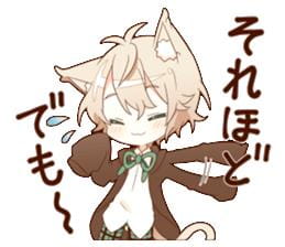 Q版猫耳正太 NEKOMIMI-MiA日系表情包