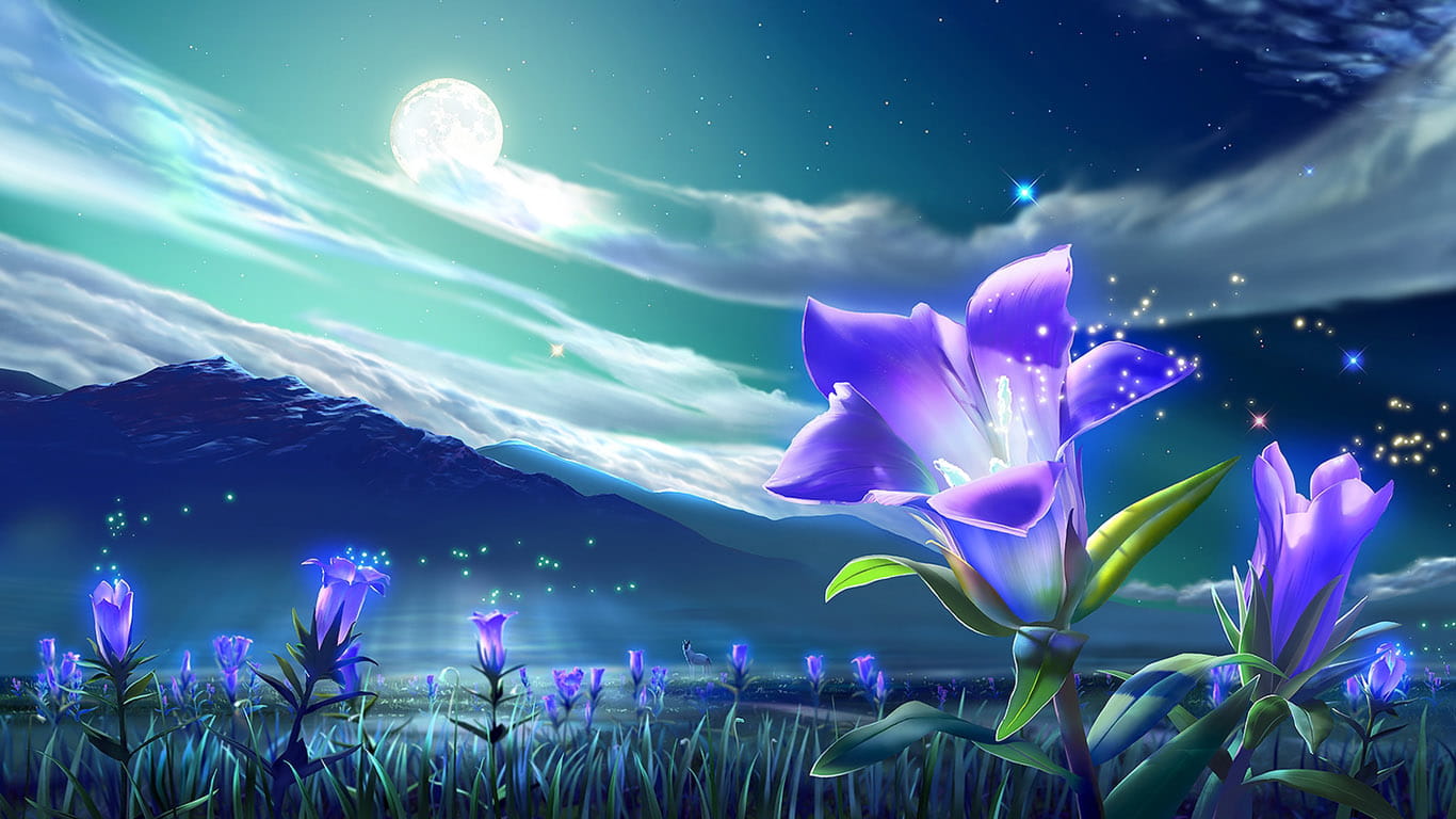 清新的风景 自然且恬静 献给暑期的尾声