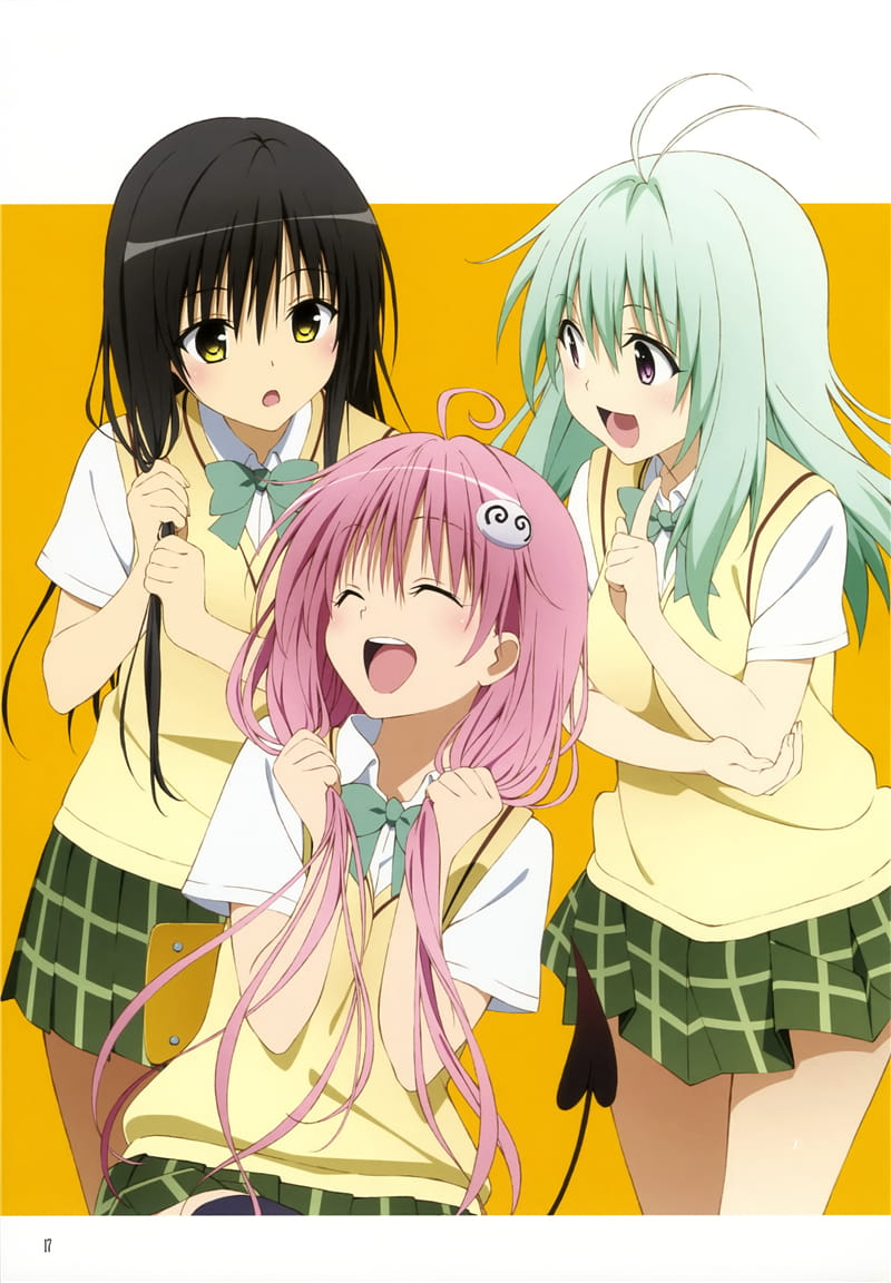 梦梦、拉拉、小暗、美柑TOLOVE手机壁纸下载