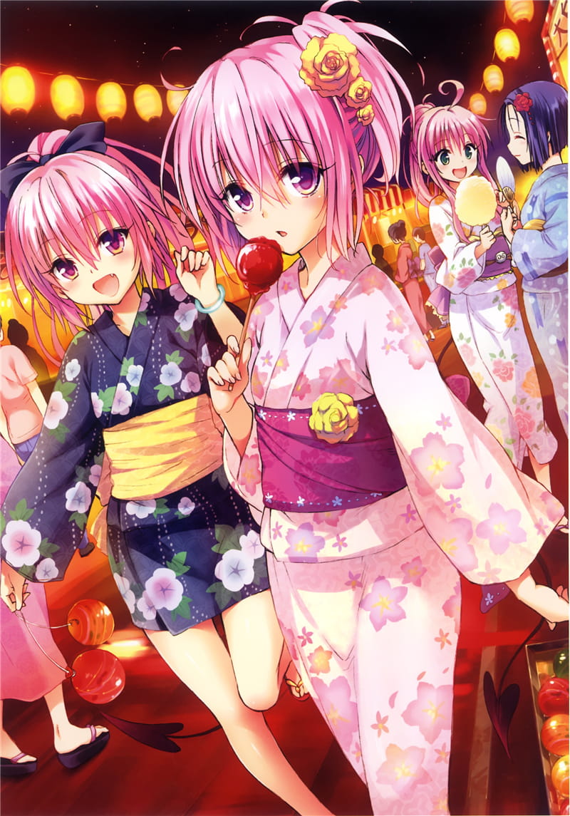 梦梦、拉拉、小暗、美柑TOLOVE手机壁纸下载