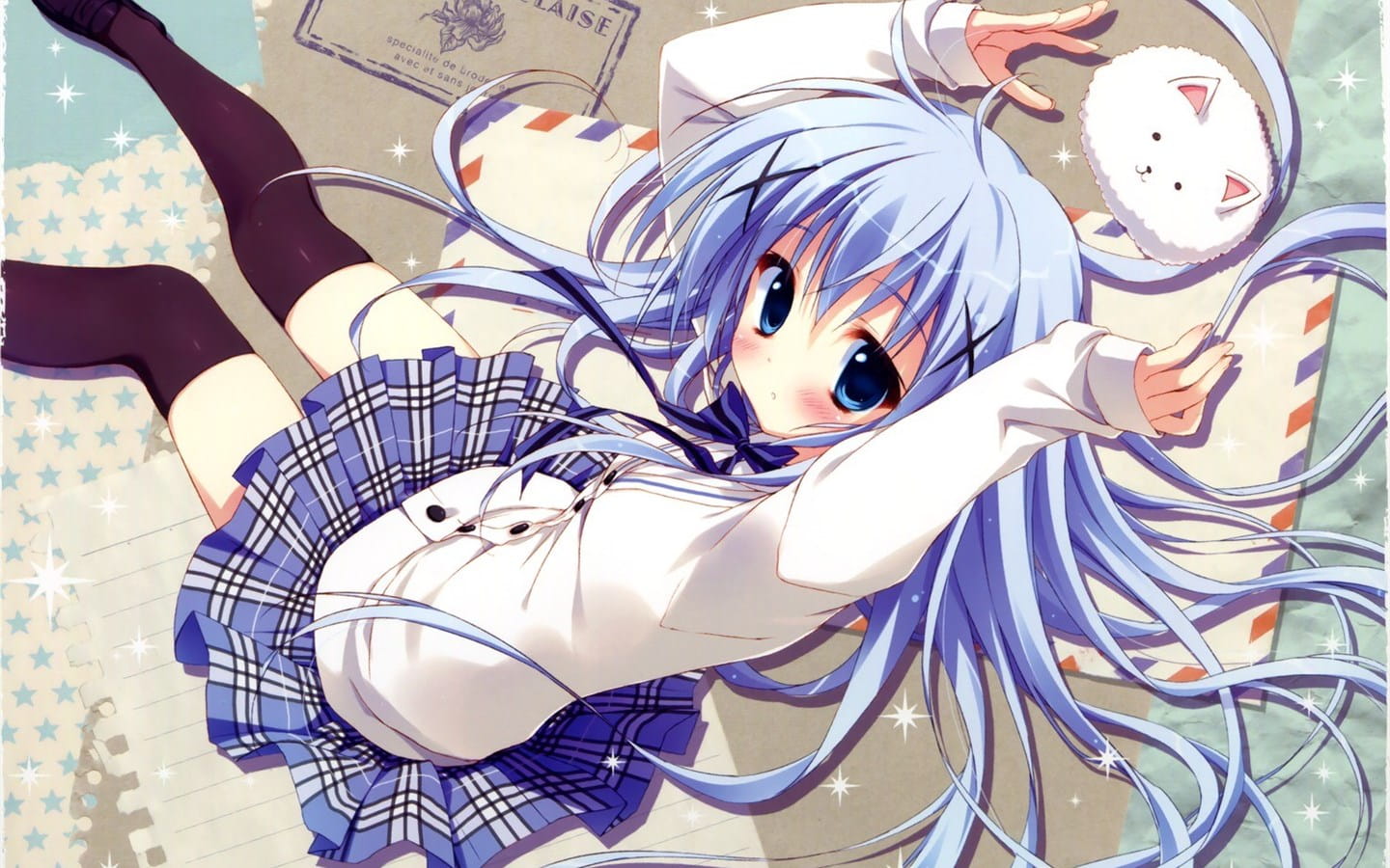 软萌少女 香风智乃 精美桌面壁纸下载