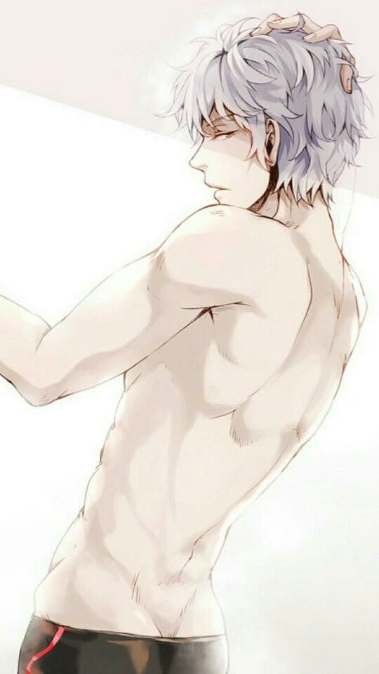 银魂 逗逼男神坂田银时 手绘同人壁纸