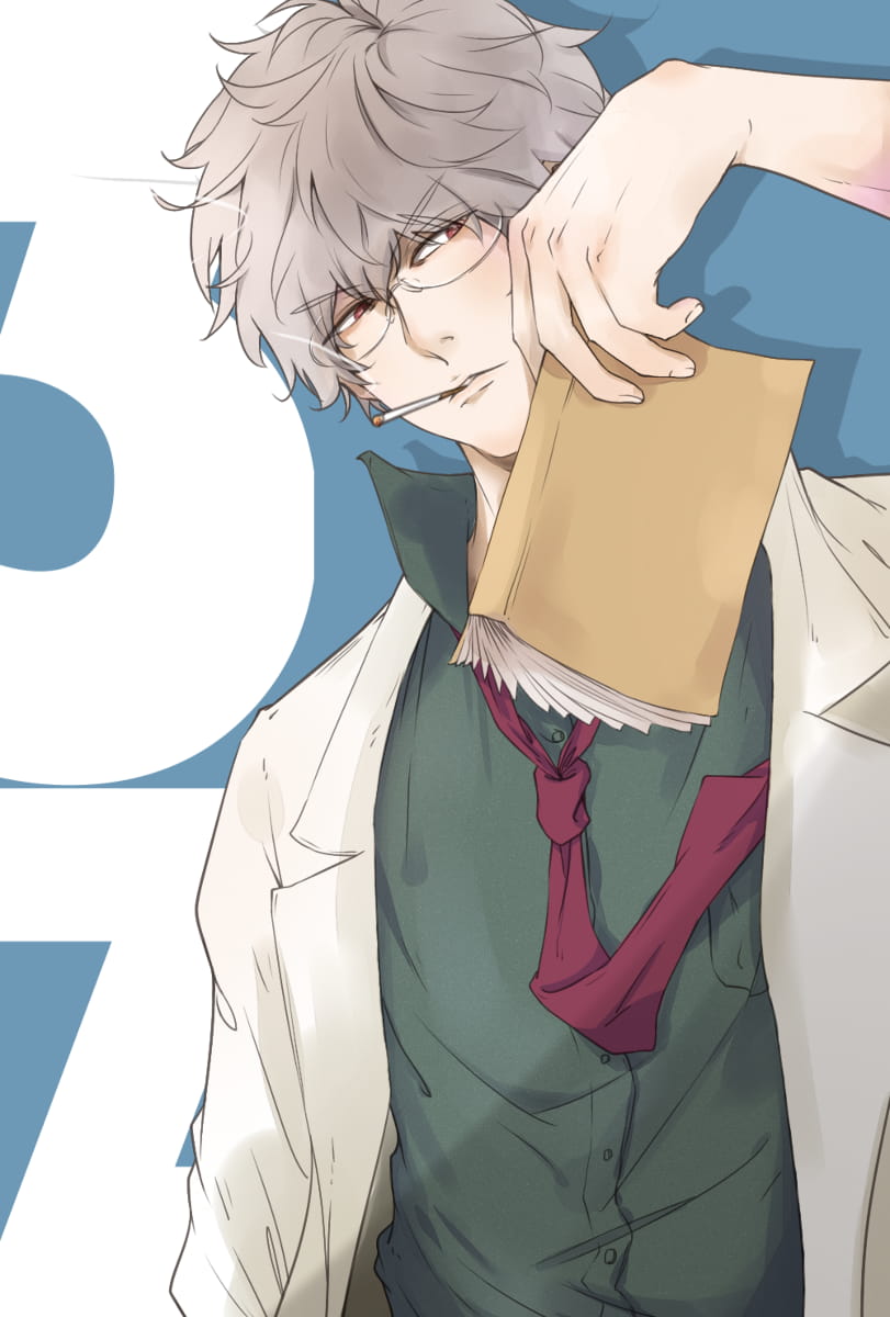 银魂 逗逼男神坂田银时 手绘同人壁纸