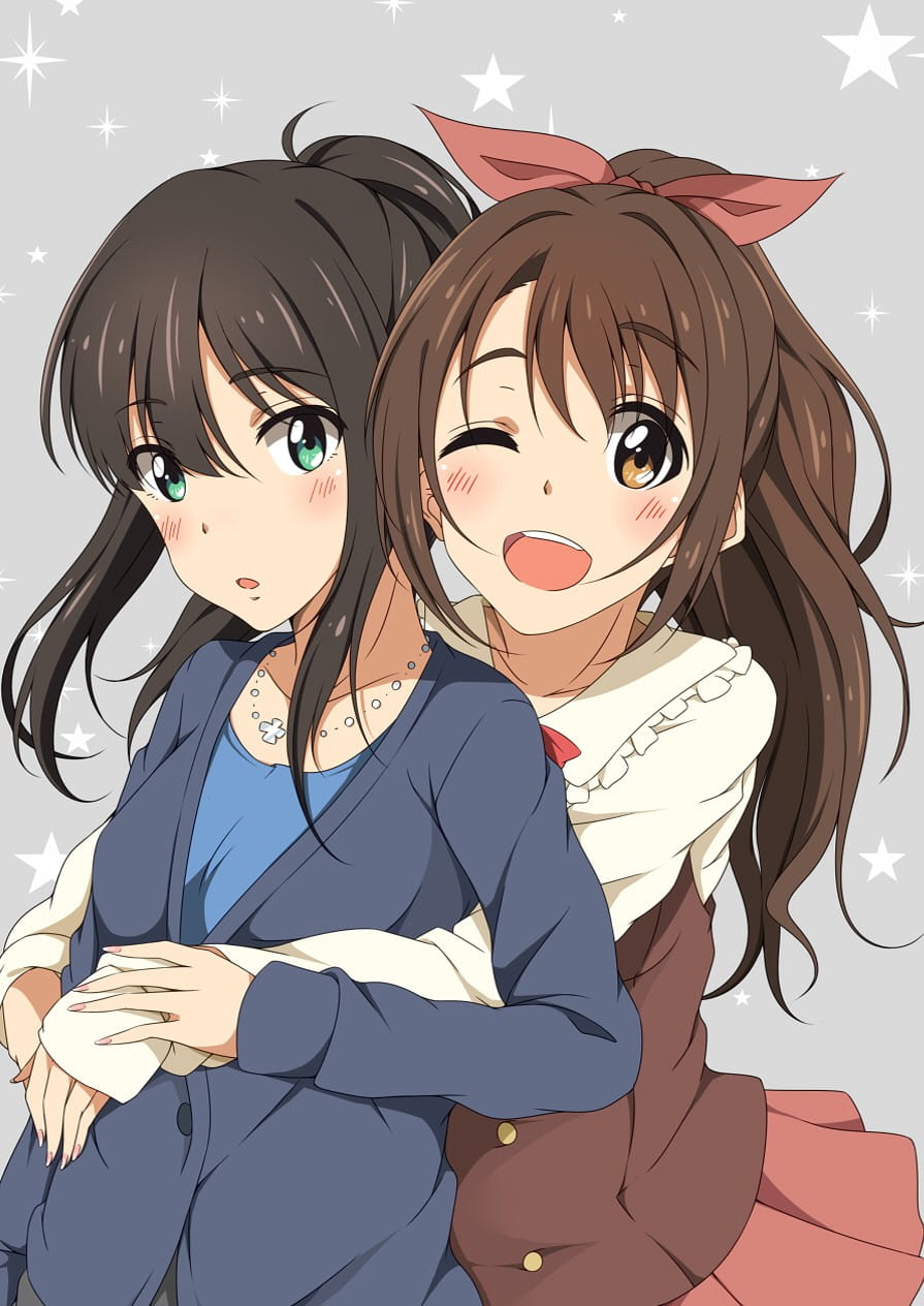 百合大法好 手机壁纸 女孩之爱