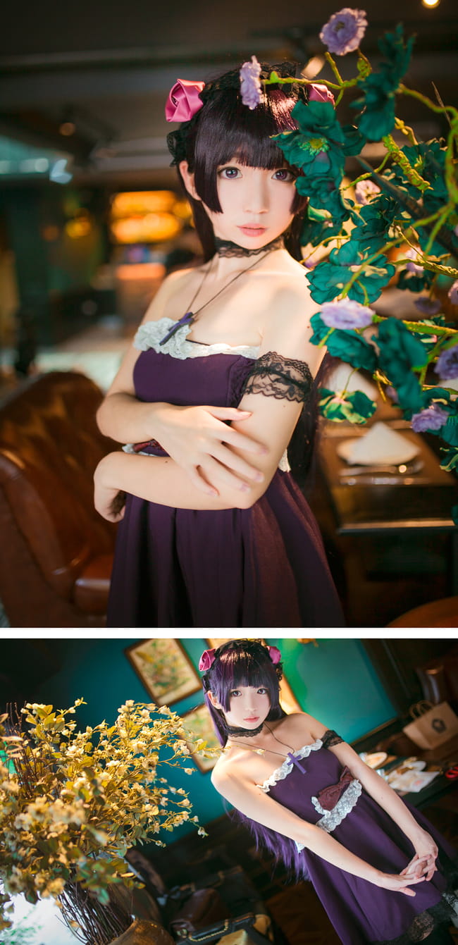 黑猫啊，我们结婚吧！喵？ 黑猫cos图集