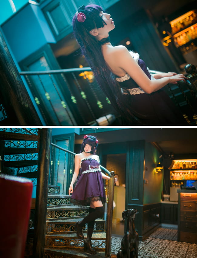 黑猫啊，我们结婚吧！喵？ 黑猫cos图集