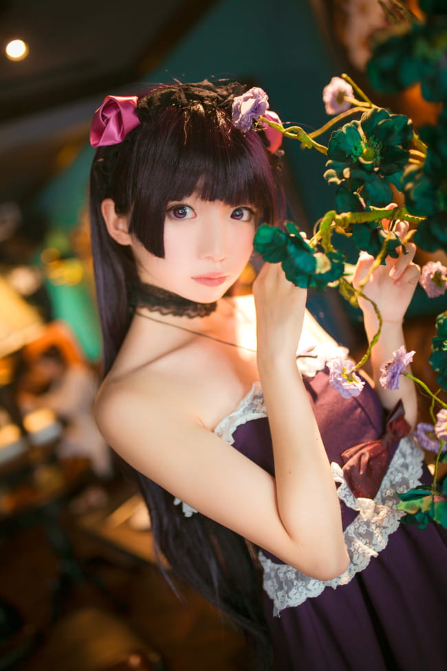 黑猫啊，我们结婚吧！喵？ 黑猫cos图集