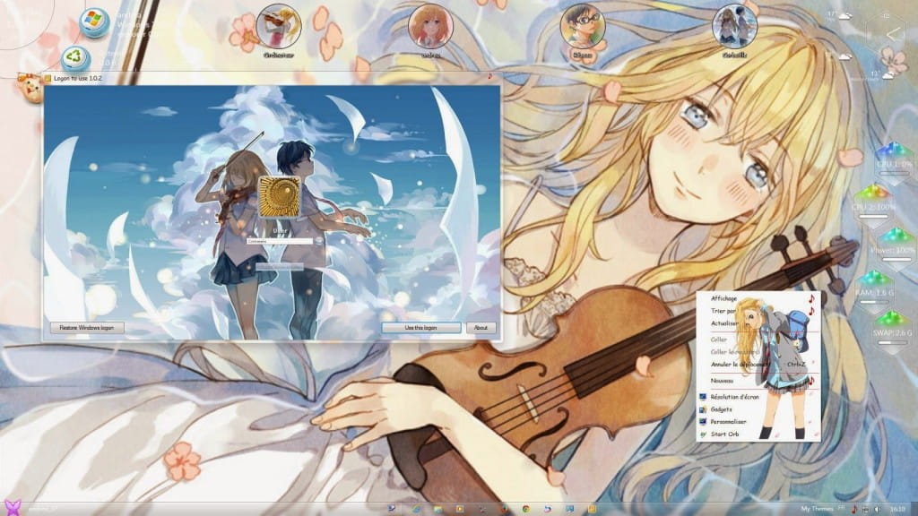 【Win8/8.1主题】四月是你的谎言 下载