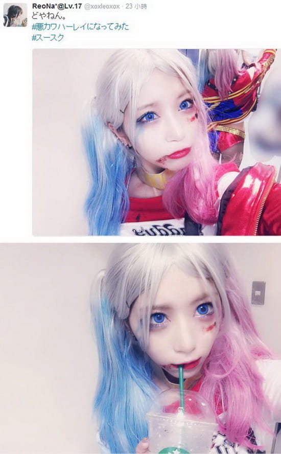 自杀突击队日本登陆 强大丑女cosplay阵容太赞