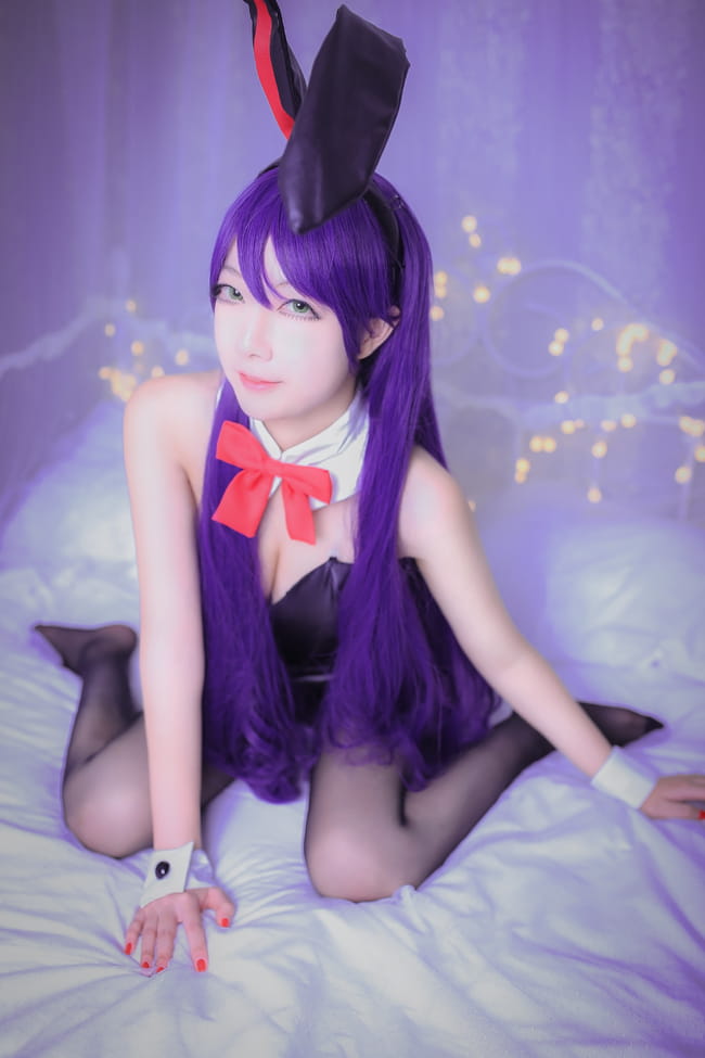 【授权】lovelive！东条希兔女郎COS 作你的魔王兔吧