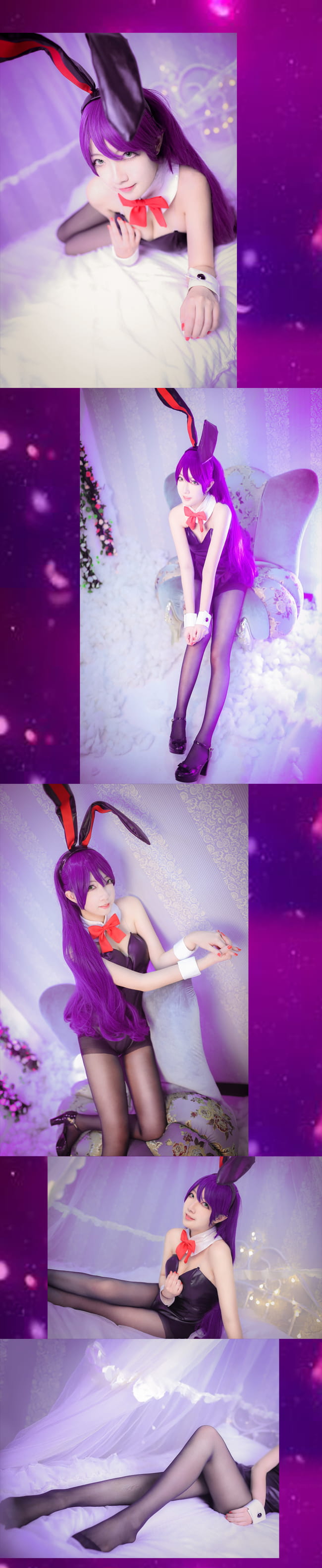 【授权】lovelive！东条希兔女郎COS 作你的魔王兔吧