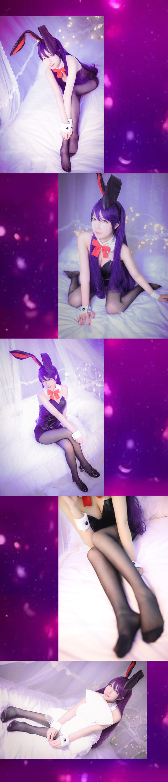 【授权】lovelive！东条希兔女郎COS 作你的魔王兔吧