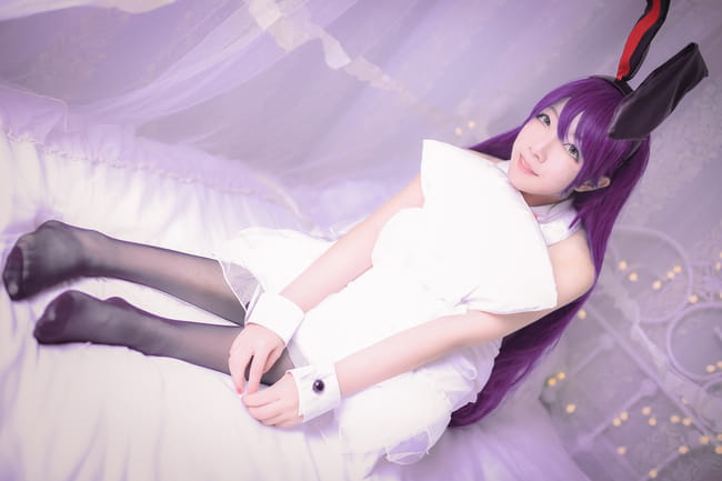 【授权】lovelive！东条希兔女郎COS 作你的魔王兔吧