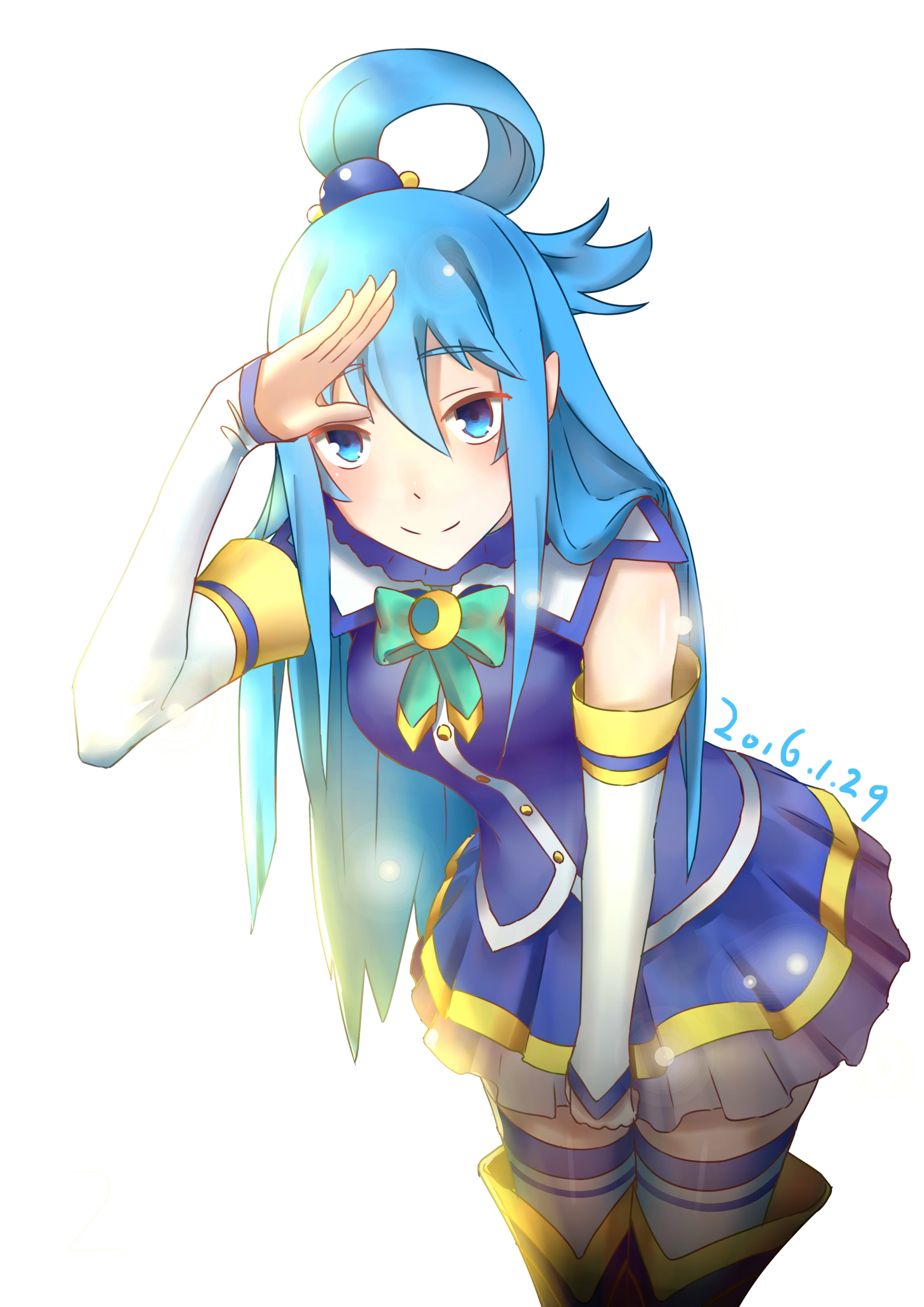 别再叫我智障了！阿库娅手机壁纸下载(1)