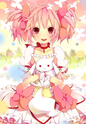 园神降临 魔法少女小圆 鹿目圆手机壁纸