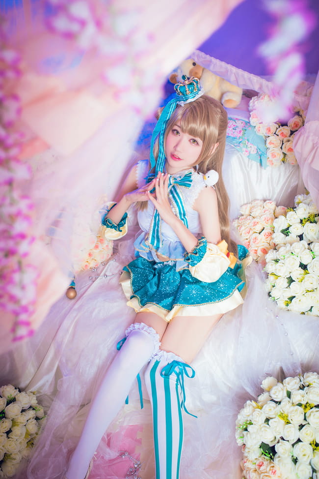 【授权】lovelive！南小鸟 ことり式雪だるまCOS