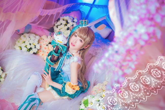 【授权】lovelive！南小鸟 ことり式雪だるまCOS