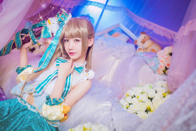 【授权】lovelive！南小鸟 ことり式雪だるまCOS