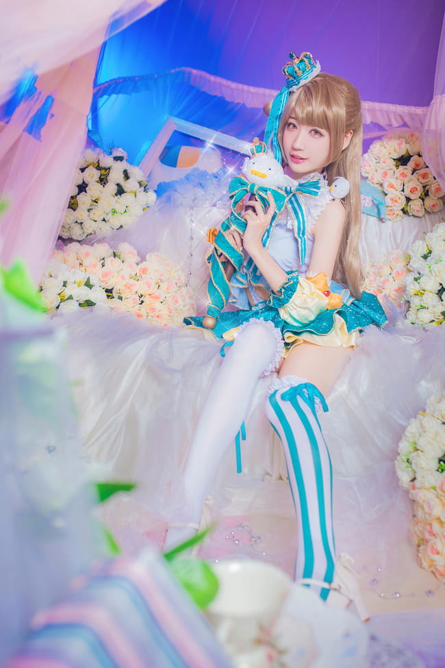 【授权】lovelive！南小鸟 ことり式雪だるまCOS