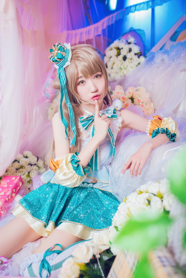 【授权】lovelive！南小鸟 ことり式雪だるまCOS