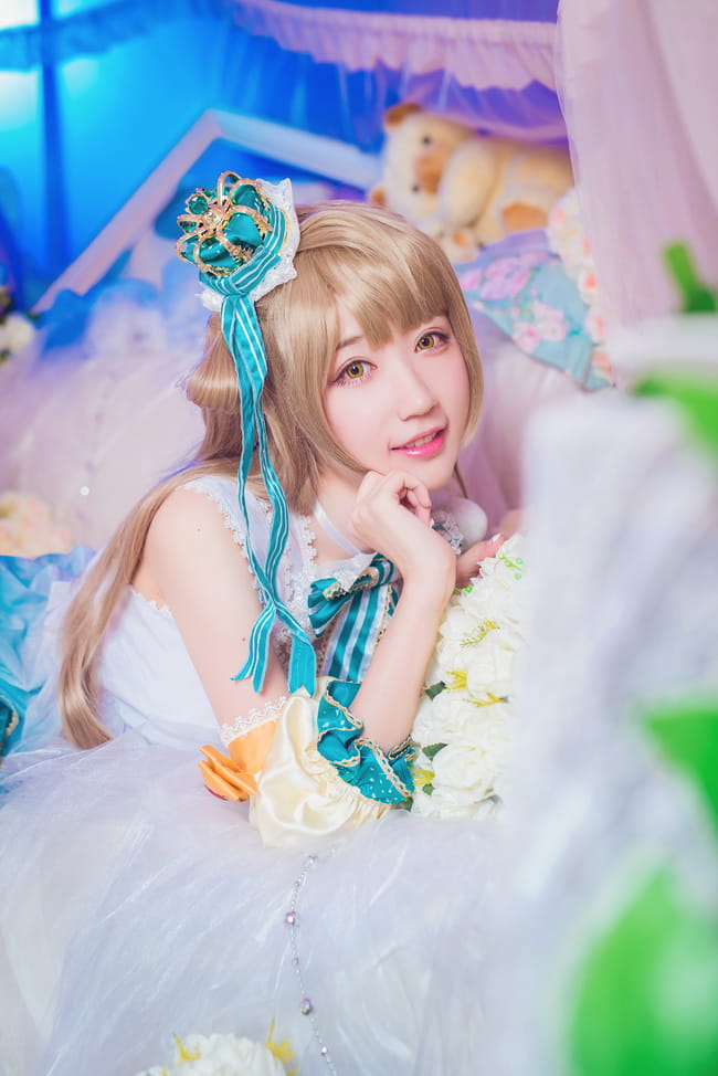 【授权】lovelive！南小鸟 ことり式雪だるまCOS