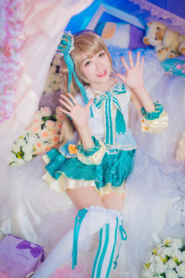 【授权】lovelive！南小鸟 ことり式雪だるまCOS