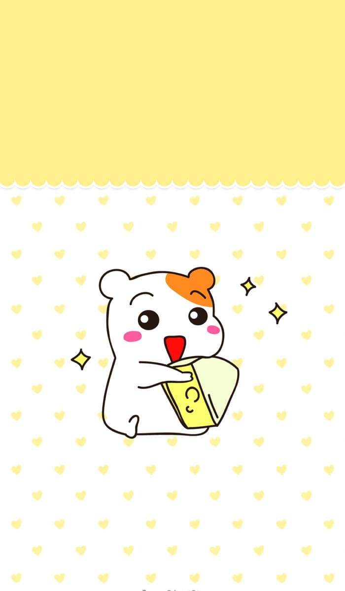 一只很像哈姆太郎的仓鼠 手机壁纸